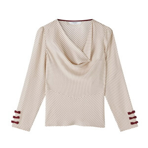 L.K. Bennett Tw Eva Cowl Neck Top